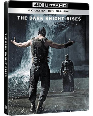 Batman Steelbook 0000 The Dark Knight Rises Steelbook Blu ray 4K Ultra HD
