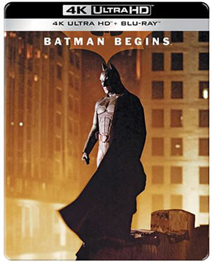 Batman Steelbook 0002 Batman Begins Steelbook Blu ray 4K Ultra HD