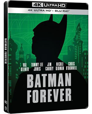 Batman Steelbook 0004 Batman Forever Steelbook Blu ray 4K Ultra HD