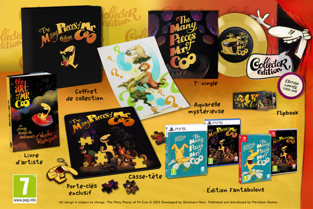 The Many Pieces of Mr Coo édition collector