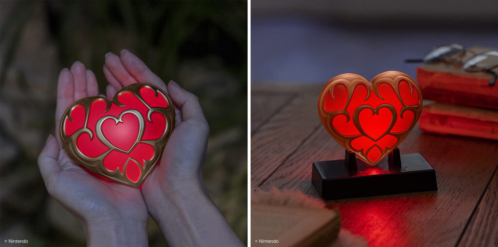 Réplique du réceptacle de Cœur dans Zelda Tears Of The Kingdom