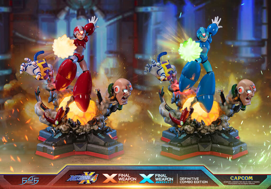 Statuette en résine de X dans Mega Man X4 par F4F