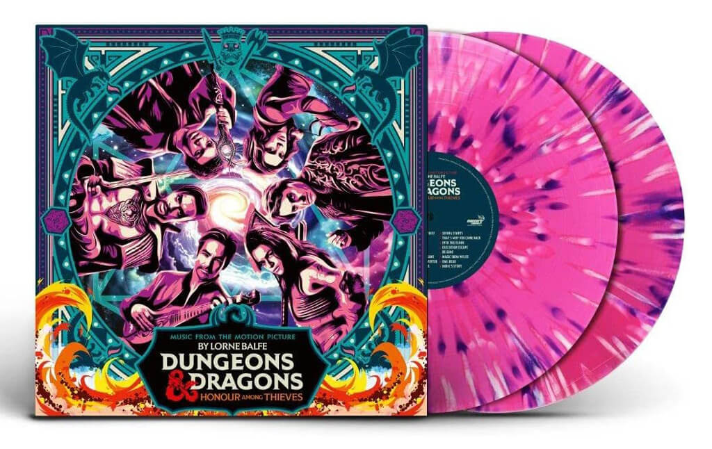 Donjons et Dragons L Honneur des voleurs bande originale double vinyle colorés 0602455019011