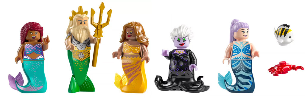minifigurine LEGO disney la petite sirène