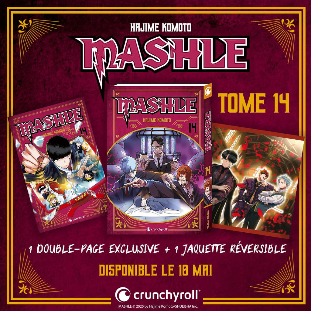 Mashle Tome 14 édition spéciale 9782820346124