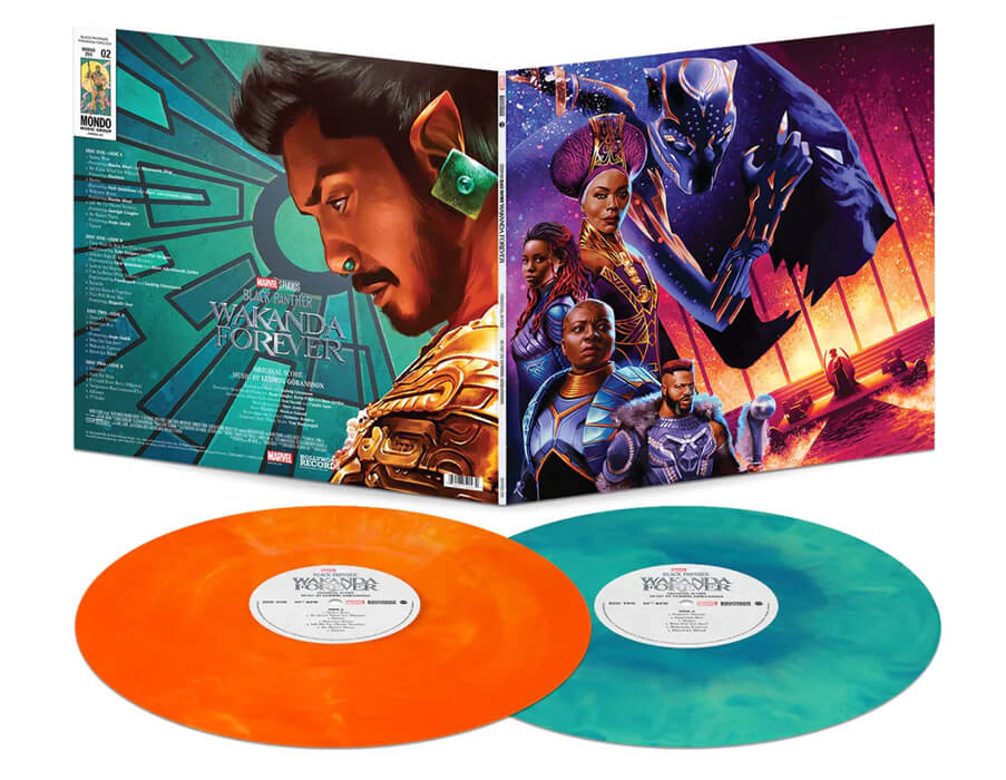 Black Panther Wakanda Forever Bande originale double vinyle coloré
