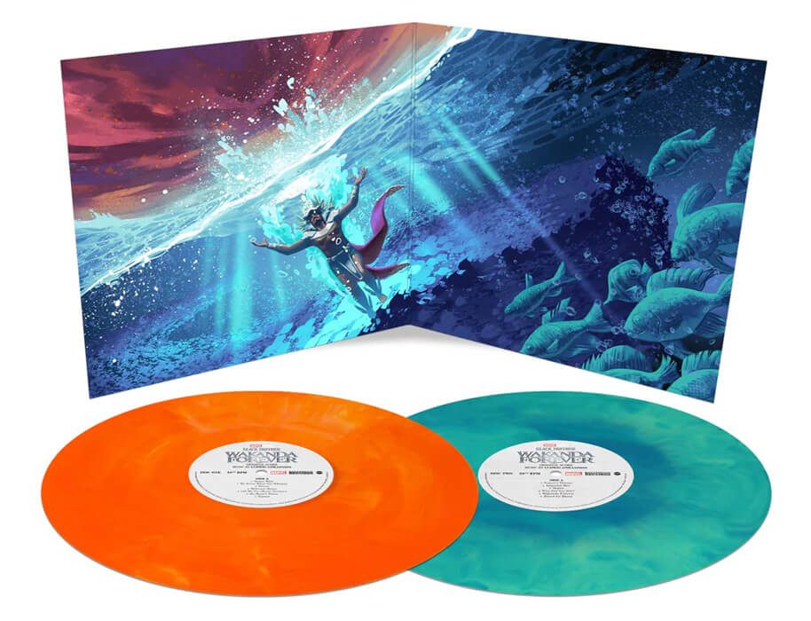 Black Panther Wakanda Forever Bande originale vinyle coloré