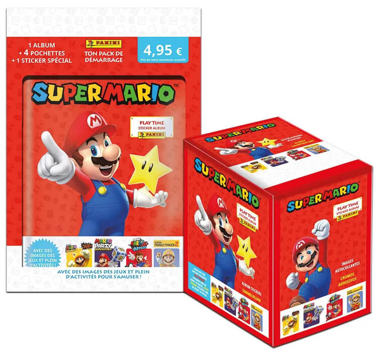 Collection stickers Panini Super Mario
