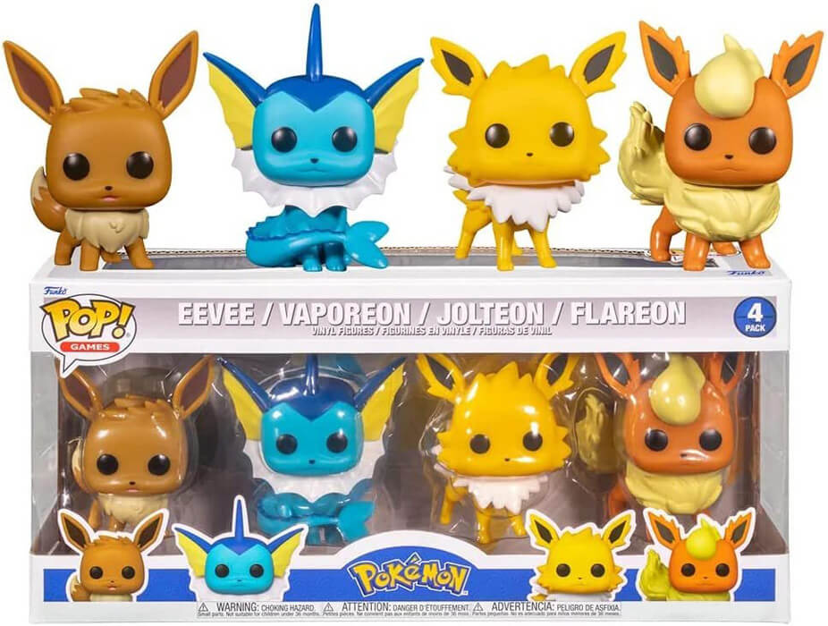 pack fingurines funko pop evoli