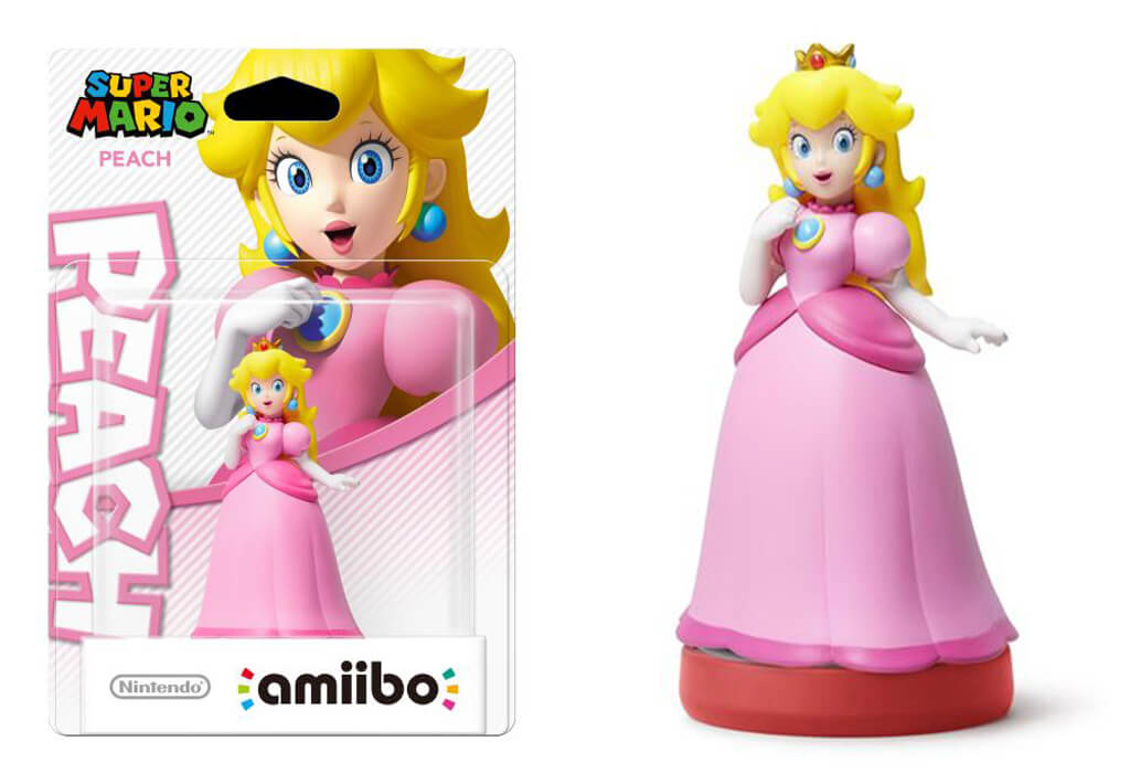 Figurine amiibo de Peach dans Super Mario 0045496352783