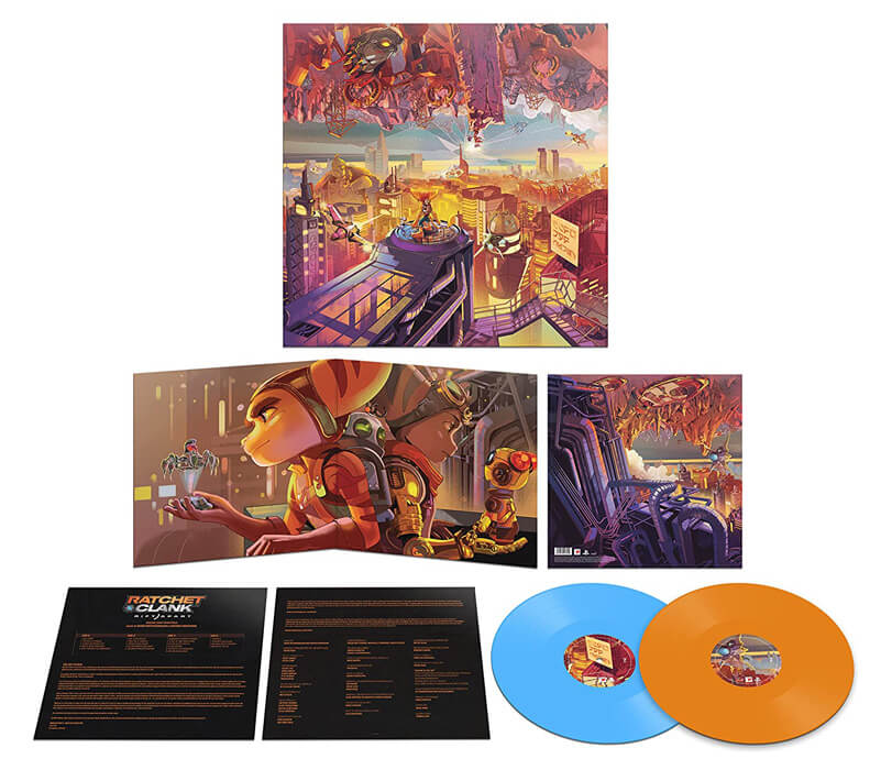 La BO de Ratchet And Clank Rift Apart en Vinyle coloré est en promo