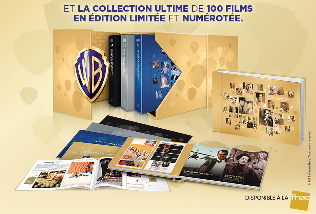 Coffret 100 films 100ans de Warner Bros édition limitée
