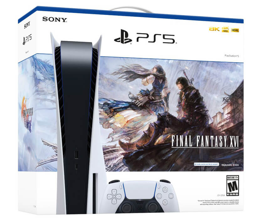 Pack console PlayStation5  PS5  Final Fantasy XVI