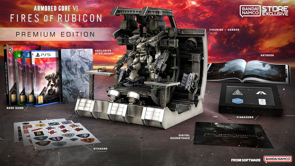 Armored Core 6 Fires of Rubicon édition collector premium