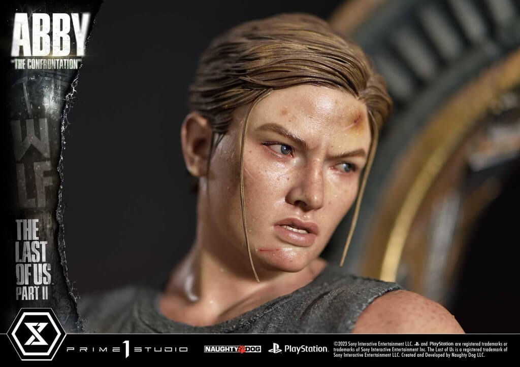 Statuette en résine de la confrontation entre Abby et Ellie dans The Last of Us Part 2 par Prime 1