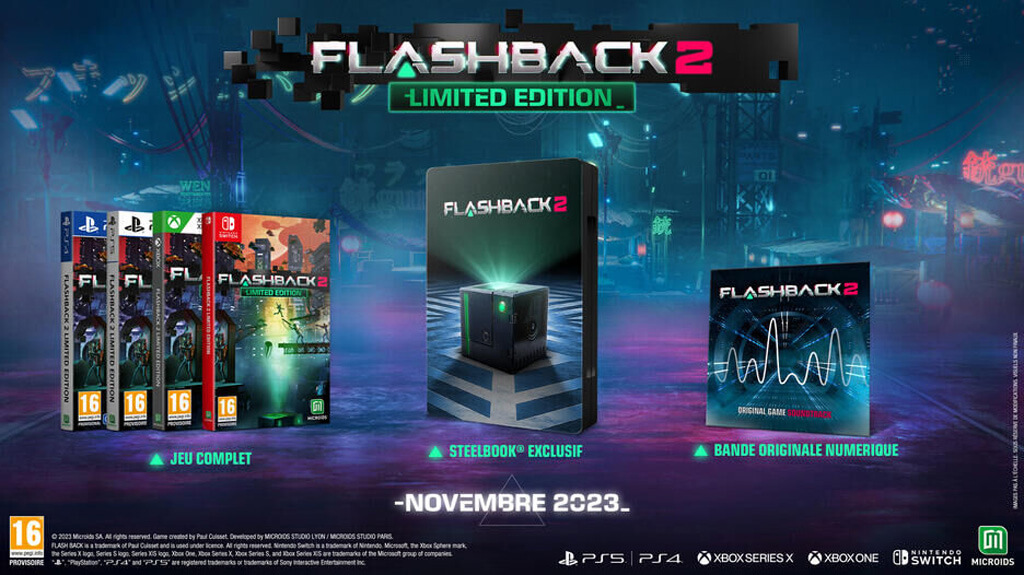 Flashback 2 steelbook édition limitée