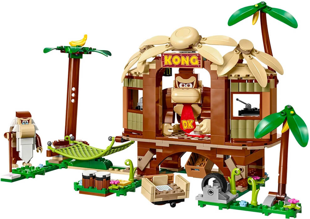 cabane dans l arbre de Donkey Kong LEGO Super Mario