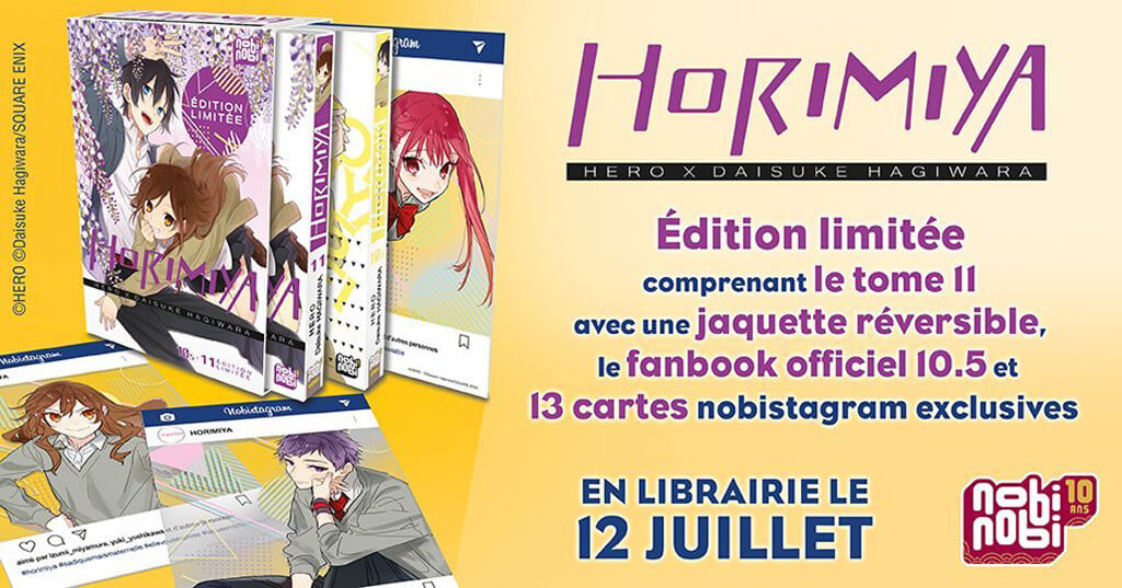 Horimiya tome 11 édition limitée