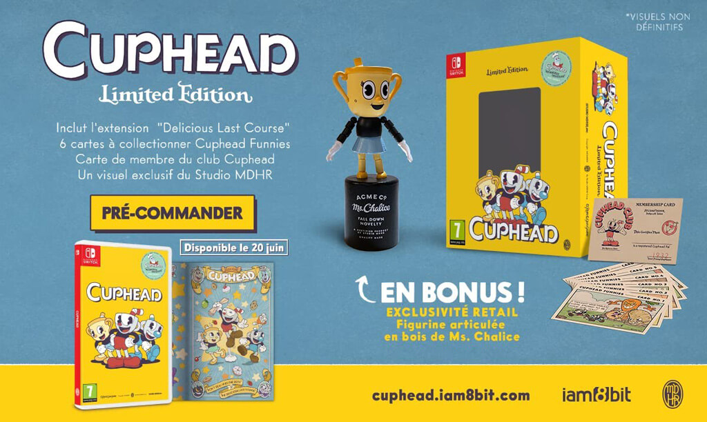 Cuphead édition limitée