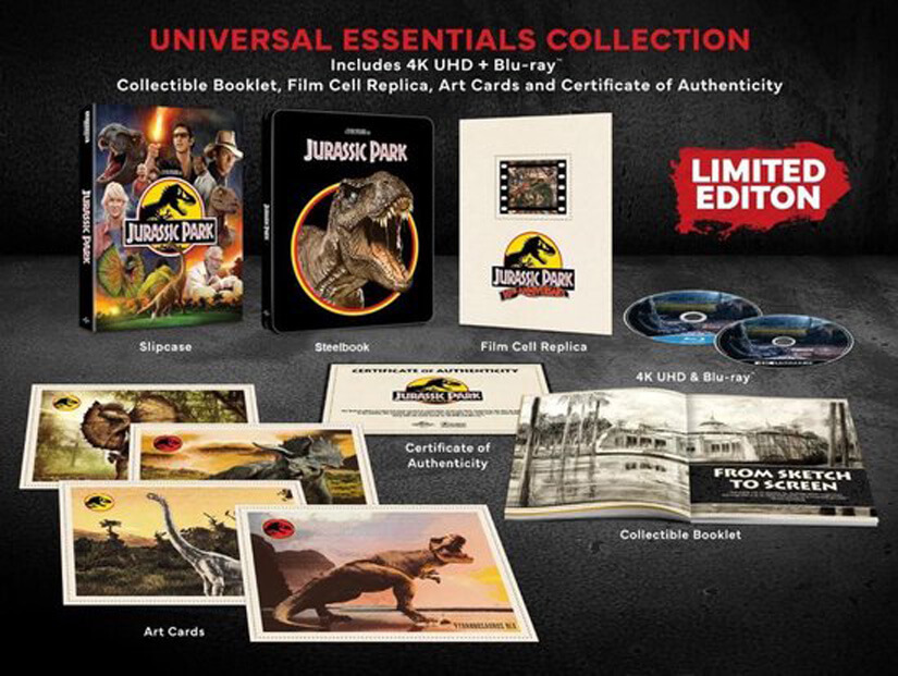Jurassic park édition limitée 30ème anniversaire