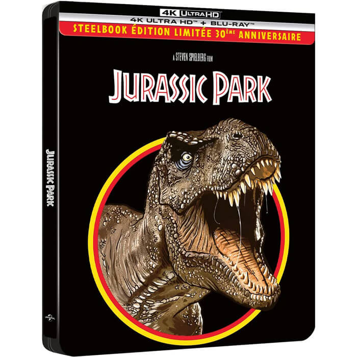 steelbook édition 30ème anniversaire Jurassic park