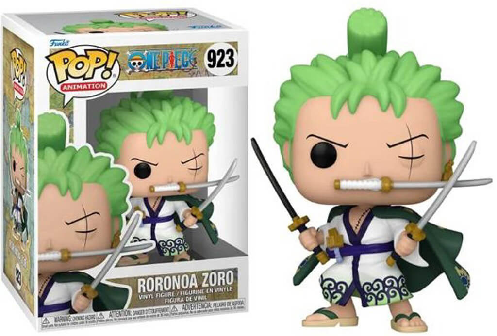 Figurine Funko Pop One Piece de Roronoa Zoro