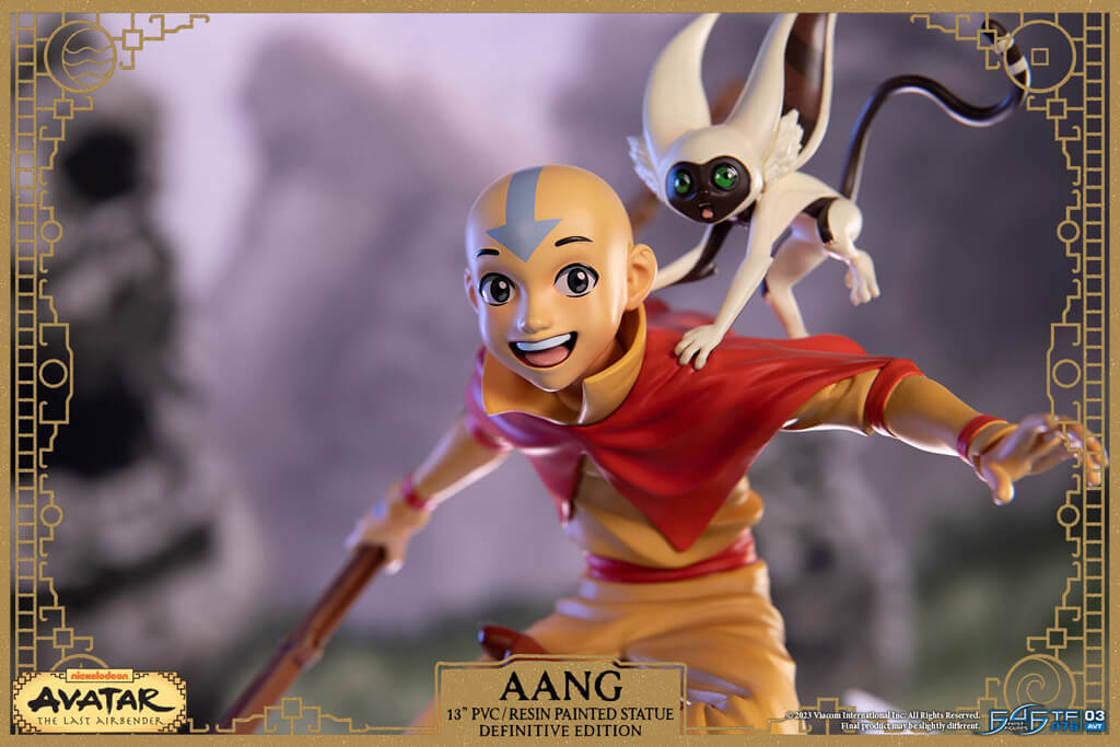 Figurine PVC de Aang dans le film Avatar le dernier maître de l air par F4F