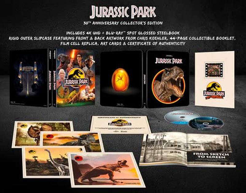 jurassic park édition limitée 30eme anniv