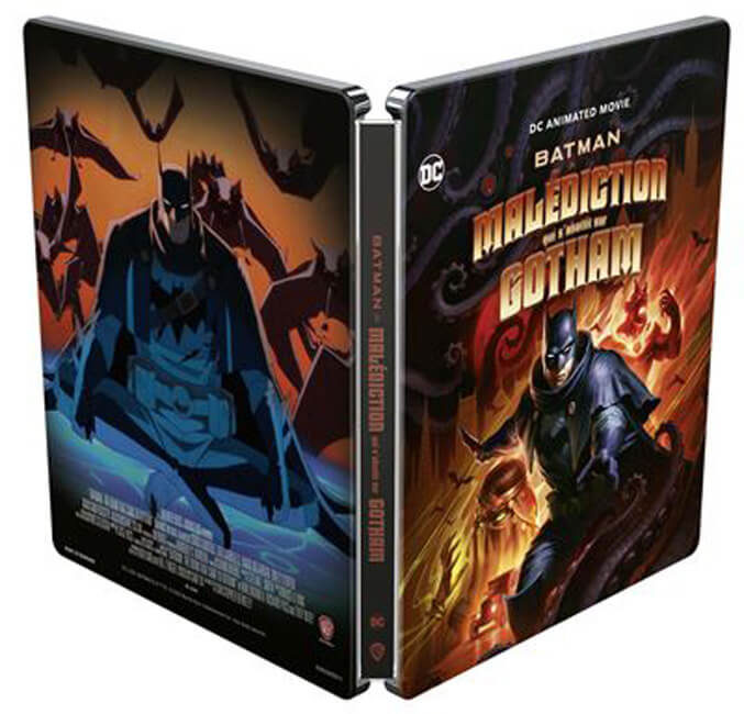 Batman La Malédiction Qui s abattit sur Gotham steelbook