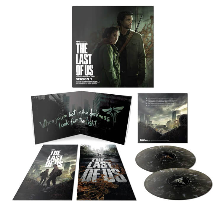 The Last of us saison 1 Bande originale double vinyle coloré