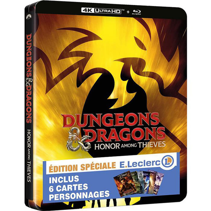 steelbook leclerc donjons et dragons