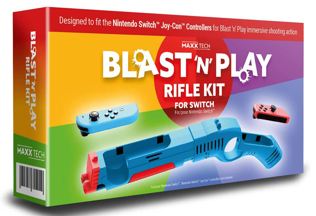 Blast n Play Rifle Kit Nintendo Switch