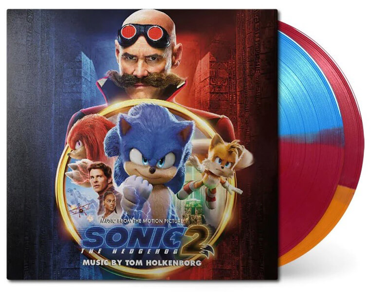Sonic 2 le film bande originale vinyle coloré 0843563161968