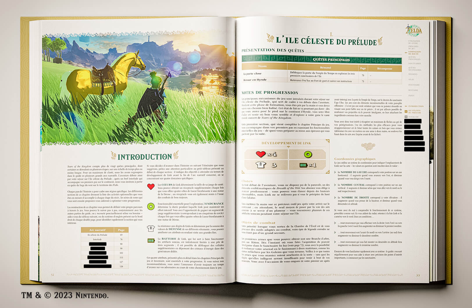 guide collector en français de Zelda Tears of the Kingdom page 33