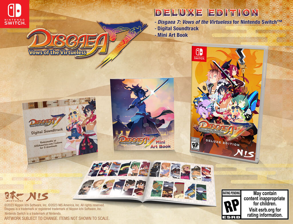 Disgaea 7 Vows of the Virtueless édition deluxe