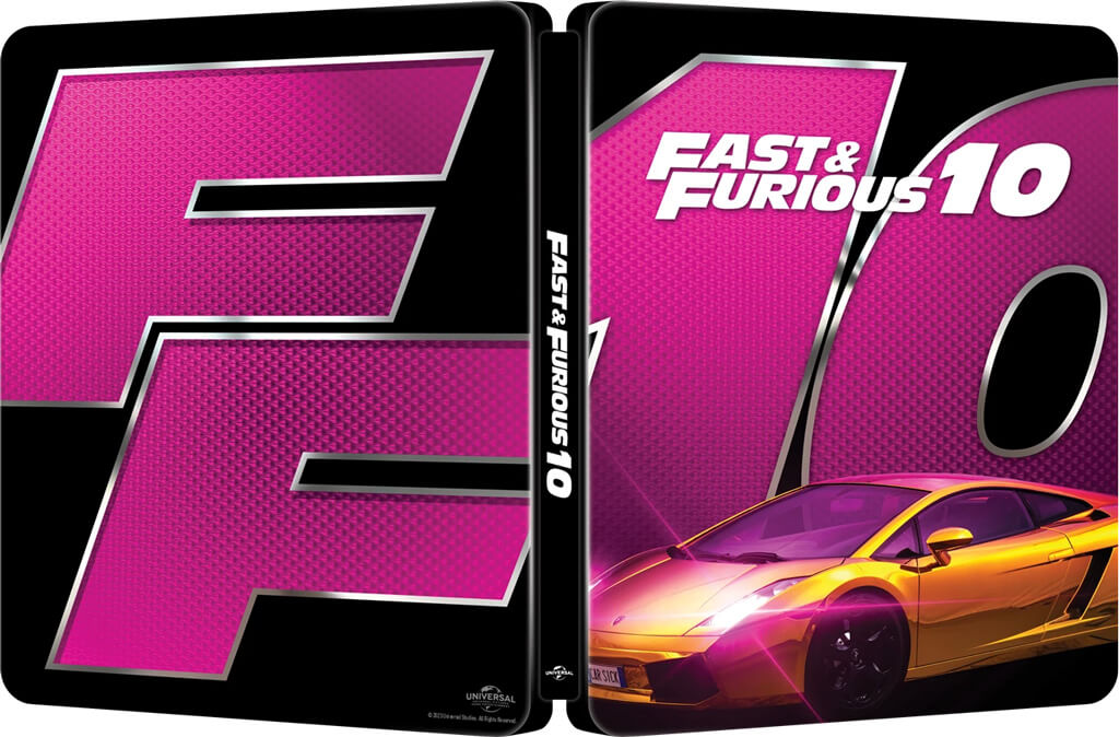 Fast   Furious 10 steelbook 4K
