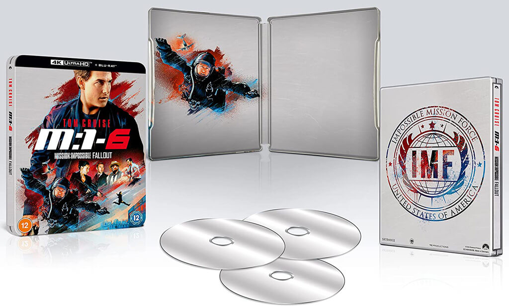 Mission Impossible 6 Fallout  2018  steelbook