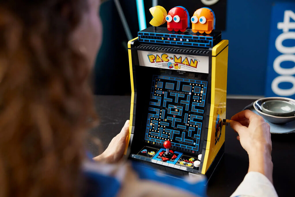 Jeu d arcade PAC MAN LEGO