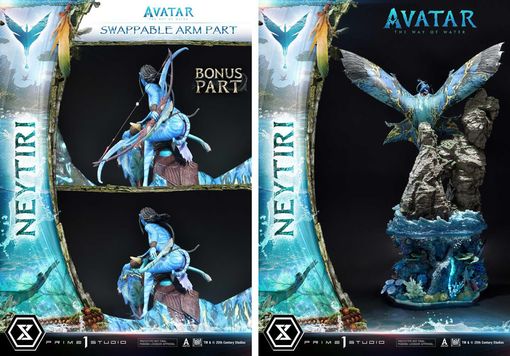 résine de Neytiri dans Avatar 2 La Voie de L eau par Prime 1