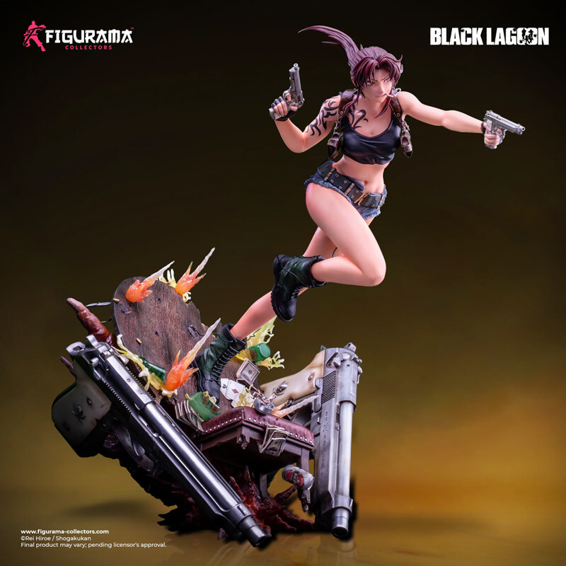 Statuette en résine de Revy dans Black Lagoon