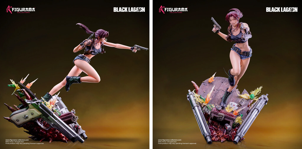 Statuette résine de Revy dans Black Lagoon