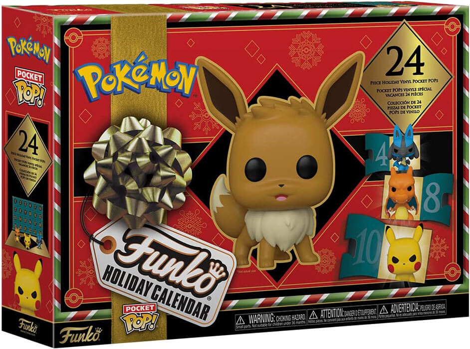 boite figurines Funko Pop Pocket Calendrier de l avent 2023 Pokemon