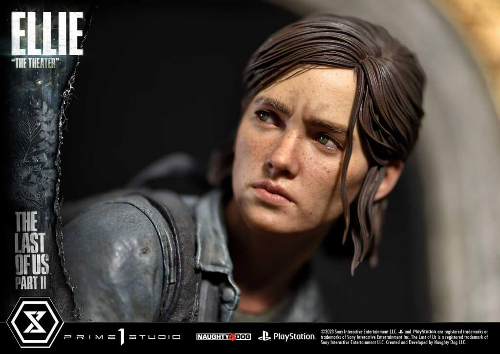 Statuette en résine de Ellie et Abby dans The Last of Us Part 2