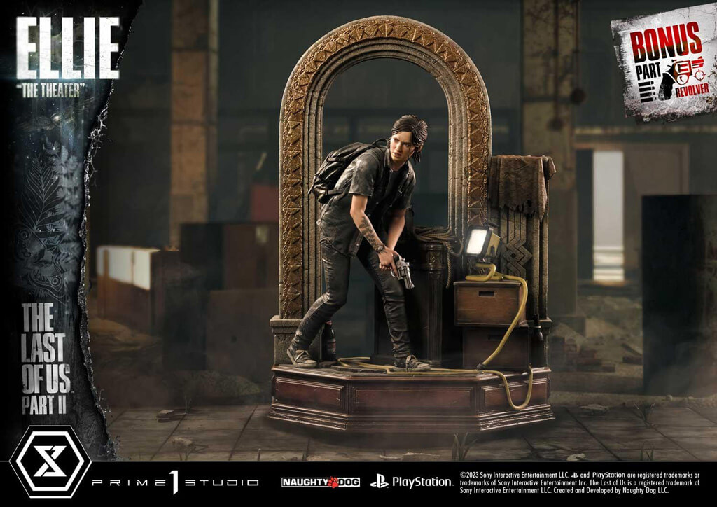 statuette résine de la confrontation entre Ellie et Abby dans The Last of Us Part 2 par Prime 1