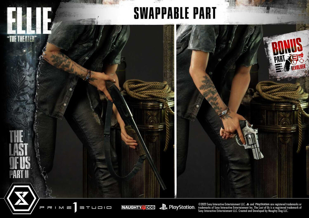 Statuette résine Ellie dans The Last of Us Part 2 par Prime 1