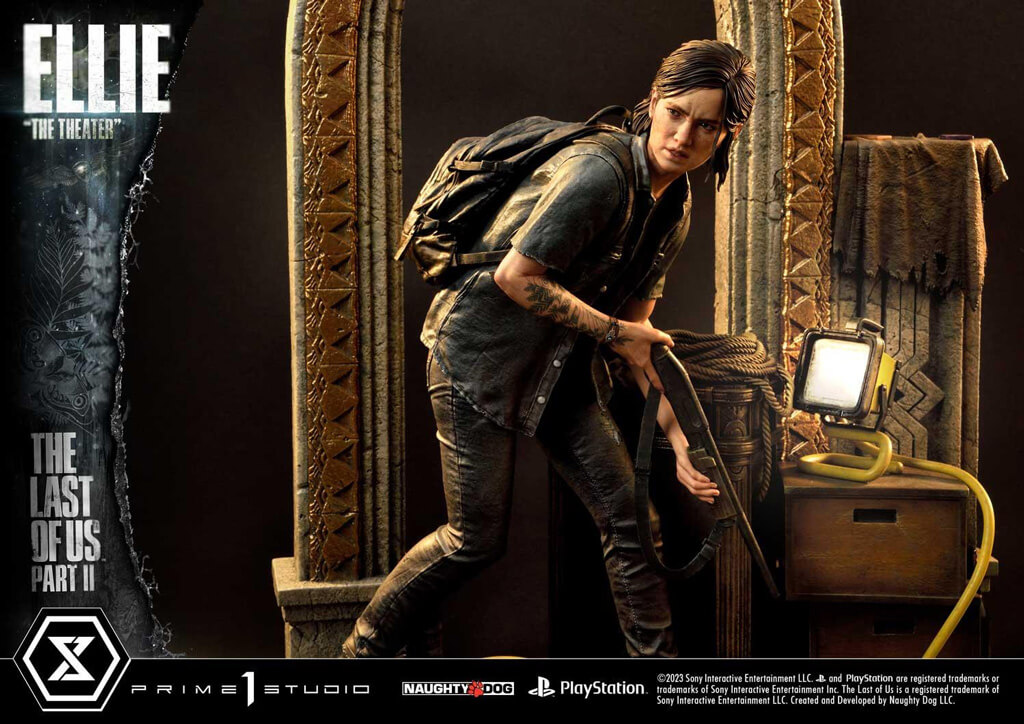 Statuette résine la confrontation entre Ellie et Abby dans The Last of Us Part 2 par Prime 1