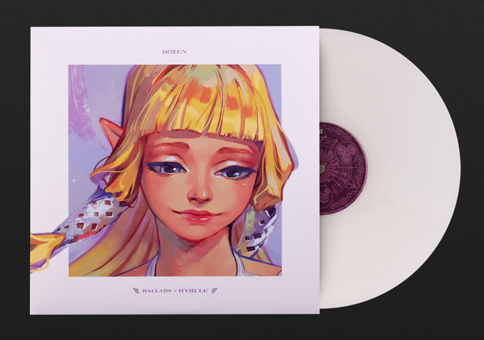 Ballads Of Hyrule vinyle blanc 0811576032469