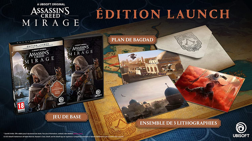 Assassin s Creed Mirage édition de lancement