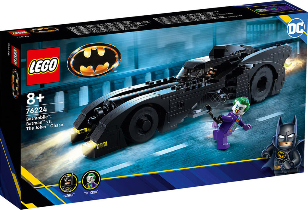 La Batmobile Poursuite entre Batman et le Joker LEGO DC