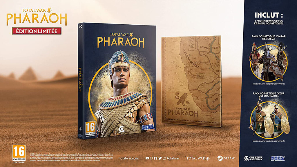Total War PHARAOH édition limitée